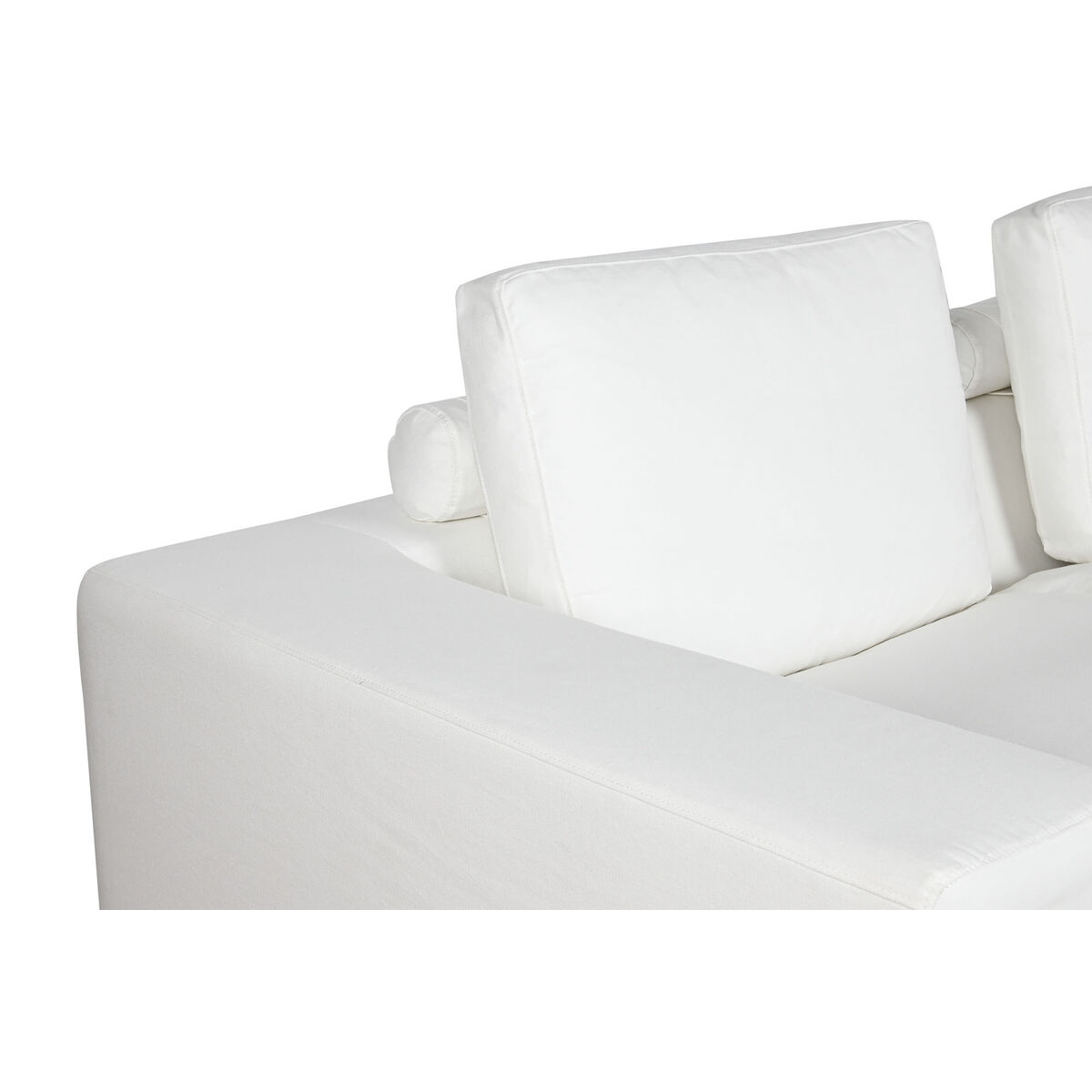 Sofa Home ESPRIT Hvid Moderne 286 x 95,5 x 57 cm